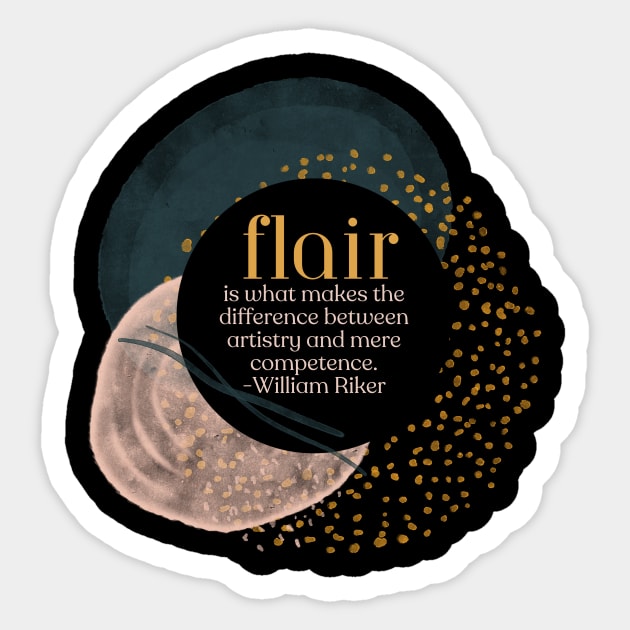 flair Sticker by hannahrlin